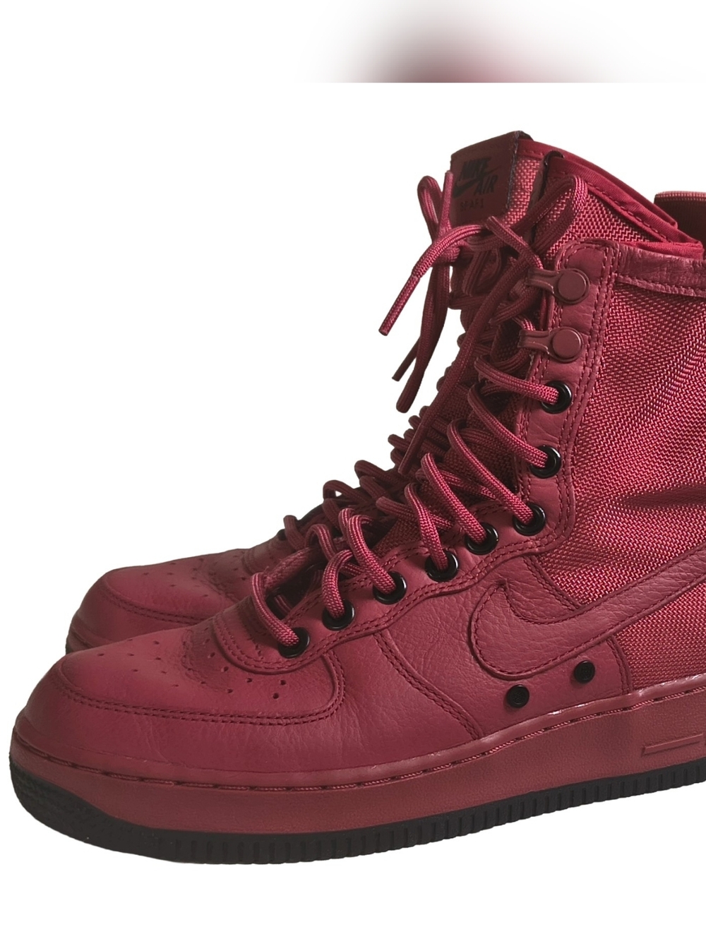 Nike SF Air Force 1 High Cedar Burgundy Sneakerboot Women's 6.5